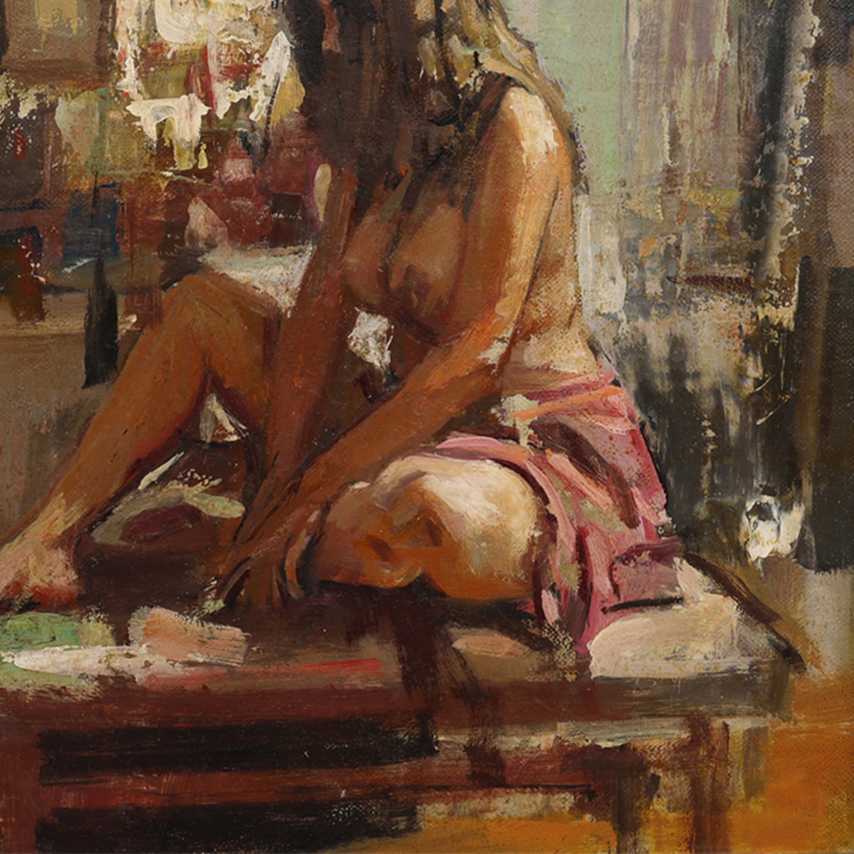 Evening in the Studio