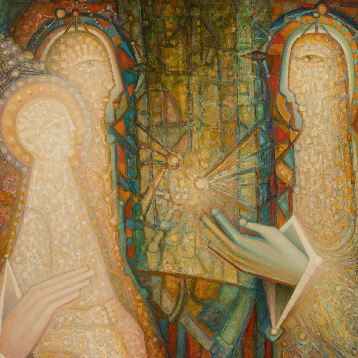 Artistic depiction of a mechanical or futuristic design with intricate details.